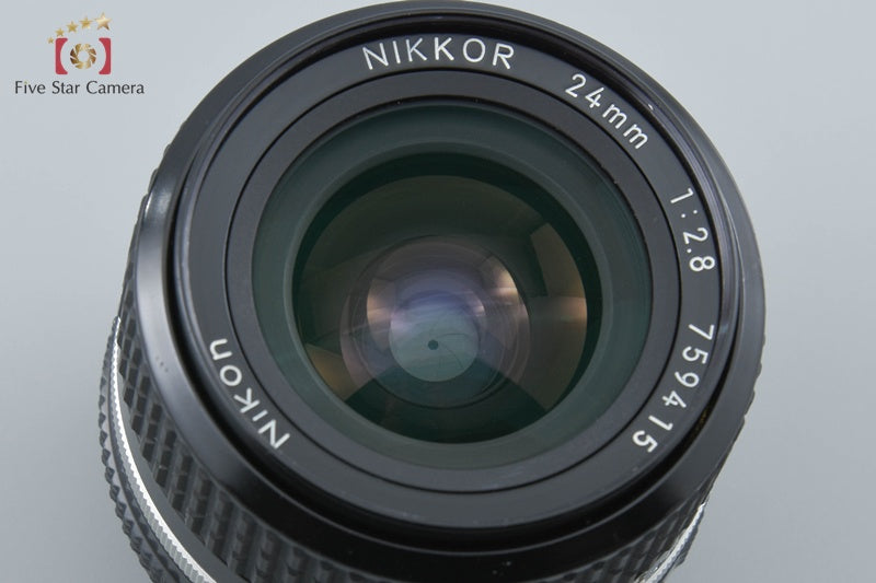 Nikon Ai-S NIKKOR 24mm f/2.8 from Japan