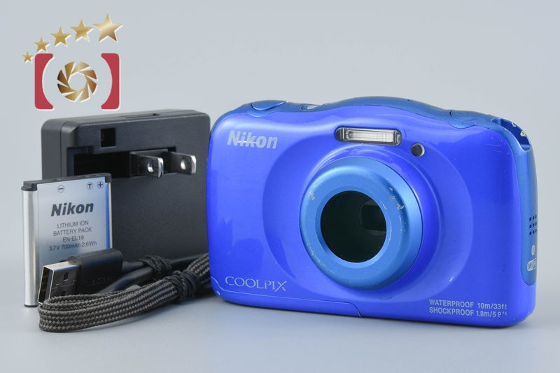 Nikon COOLPIX W150 Blue 13.2 MP Digital Camera from Japan