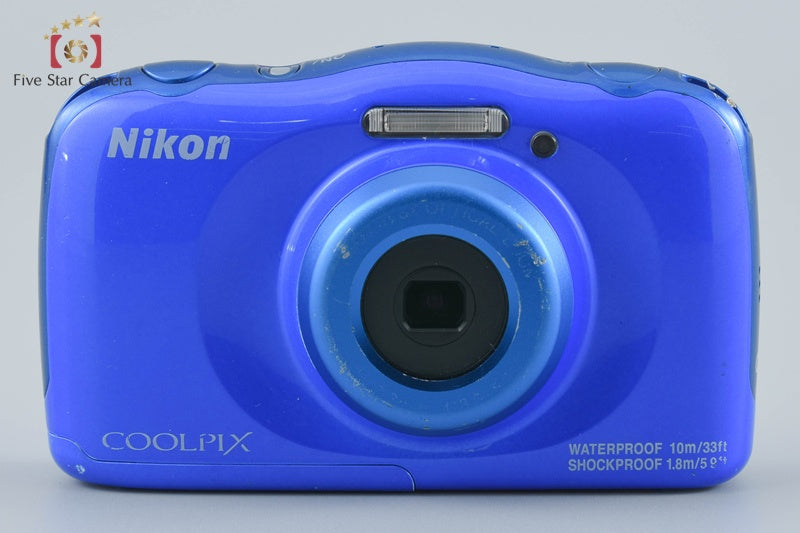 Nikon COOLPIX W150 Blue 13.2 MP Digital Camera from Japan
