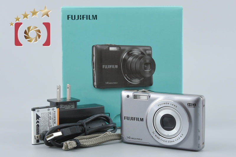 Fujifilm FinePix JX500 Silver 14.0 MP Digital Camera w/ Box from Japan