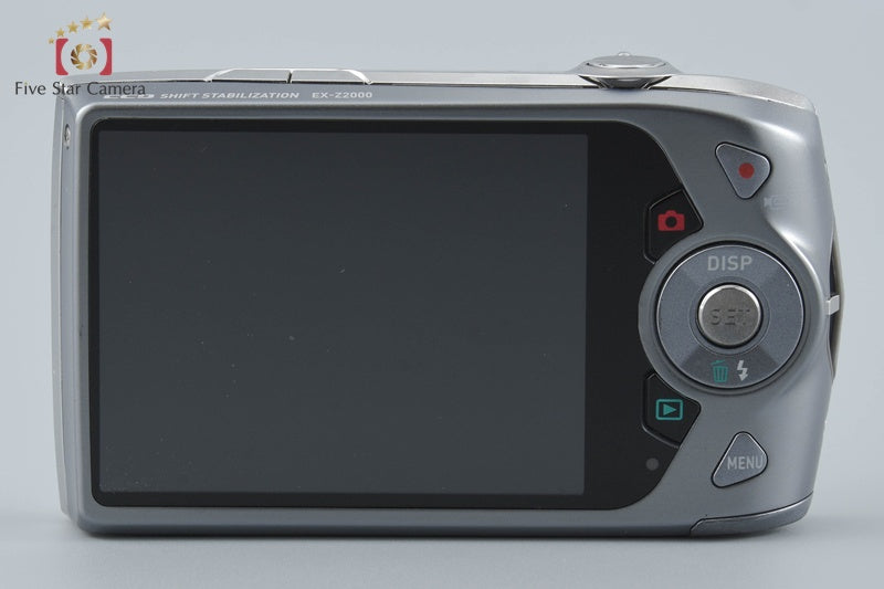 CASIO EXILIM ZOOM EX-Z2000 Silver 14.1 MP Digital Camera from Japan