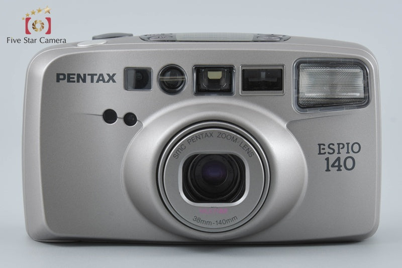 Pentax ESPIO 140 Silver 35mm Point & Shoot Film Camera from Japan