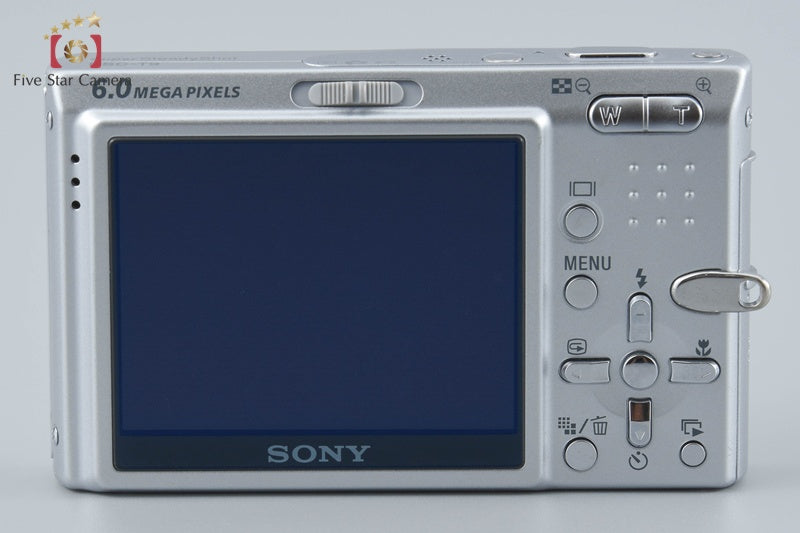 Sony Cyber-Shot DSC-T9 Silver Digital Camera [Japanese Language Only] from Japan