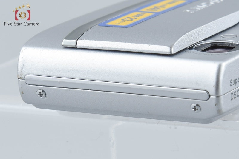 Sony Cyber-Shot DSC-T9 Silver Digital Camera [Japanese Language Only] from Japan