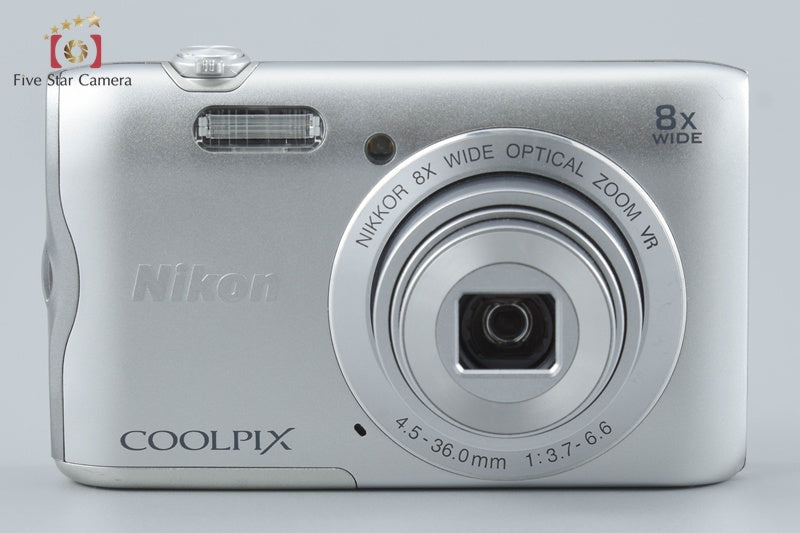 Nikon COOLPIX A300 Silver 20.0 MP Digital Camera from Japan