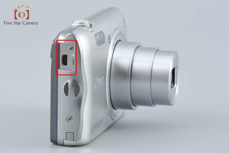 Nikon COOLPIX A300 Silver 20.0 MP Digital Camera from Japan