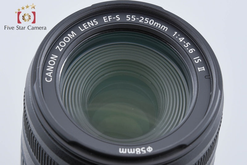 Canon EF-S 55-250mm f/4-5.6 IS II from Japan