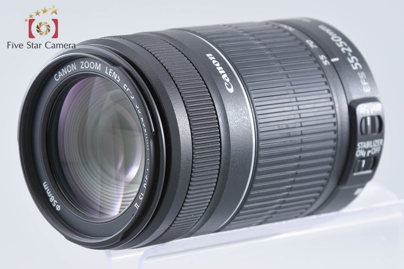 Canon EF-S 55-250mm f/4-5.6 IS II from Japan