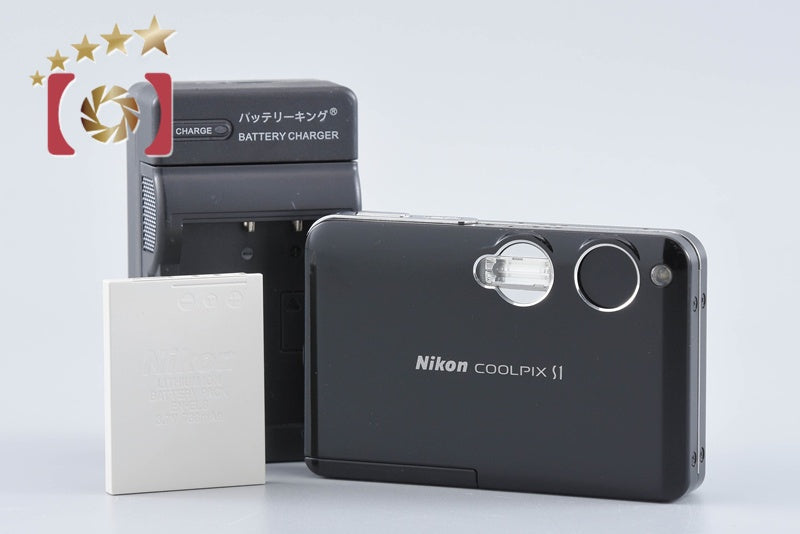 Nikon COOLPIX S1 Dolce Black 5.1 MP Digital Camera from Japan