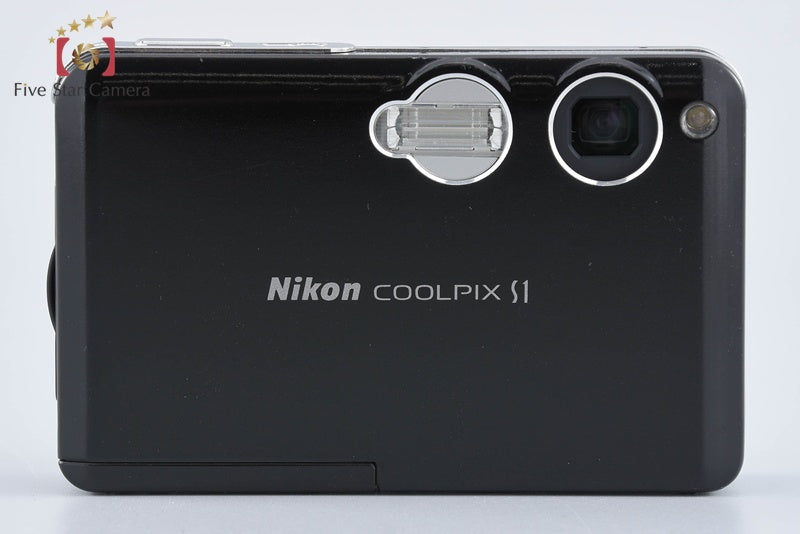 Nikon COOLPIX S1 Dolce Black 5.1 MP Digital Camera from Japan