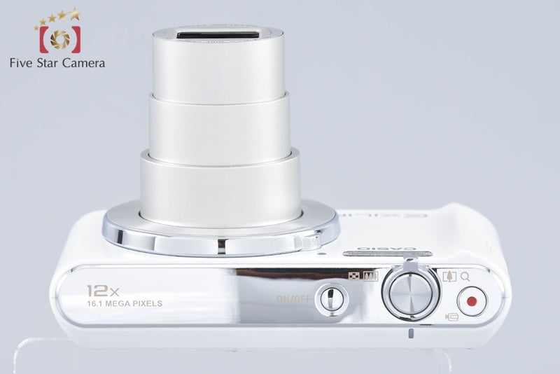 CASIO EXILIM EX-ZS180 White 16.1 MP Digital Camera from Japan