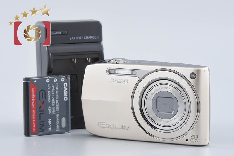CASIO EXILIM EX-Z2300 Gold 14.1 MP Digital Camera from Japan