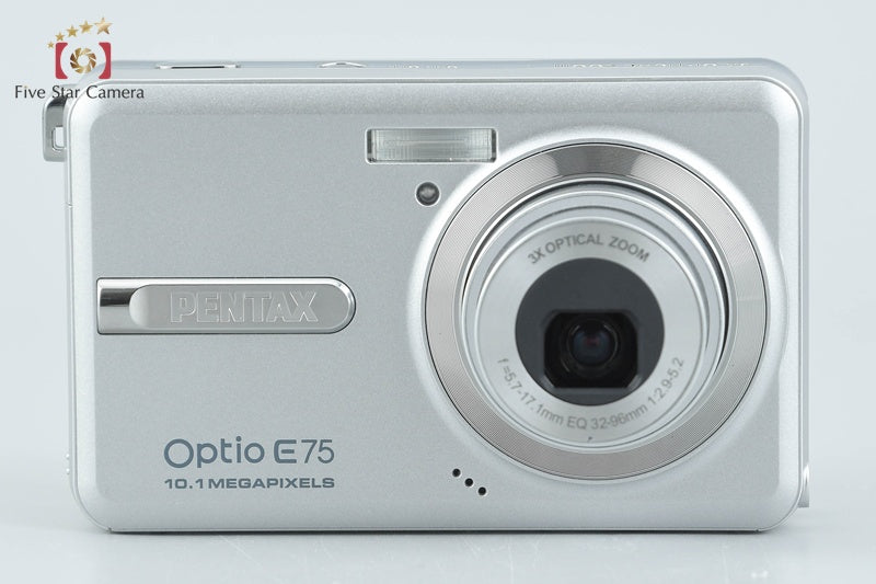 Pentax Optio E75 10.1 MP Digital Camera w/ Box from Japan