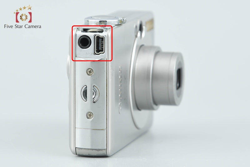 Canon IXY DIGITAL 50 Silver 4.0 MP Digital Camera from Japan