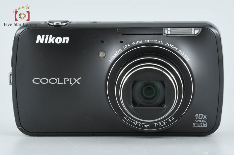 Nikon COOLPIX S800C Black 16.0 MP Digital Camera from Japan