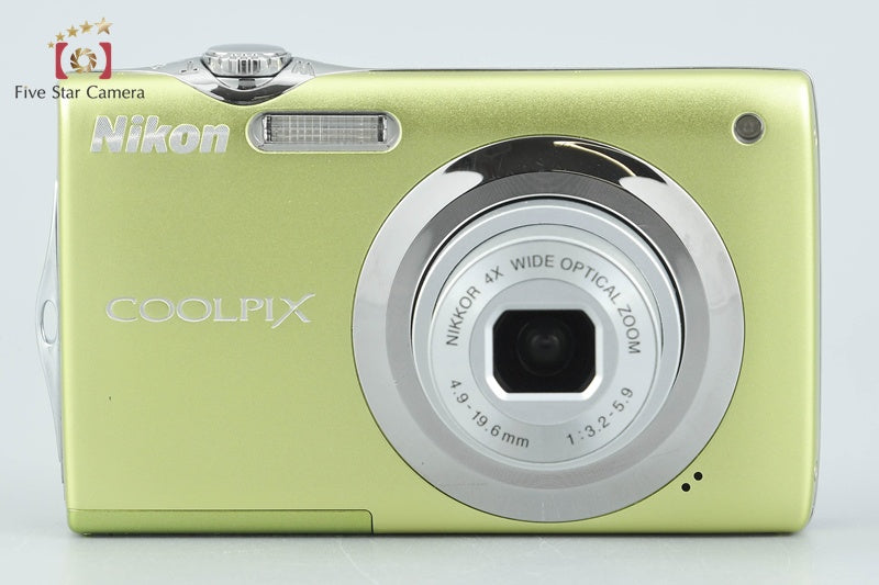 Nikon COOLPIX S3000 Pop Green 12.0 MP Digital Camera from Japan