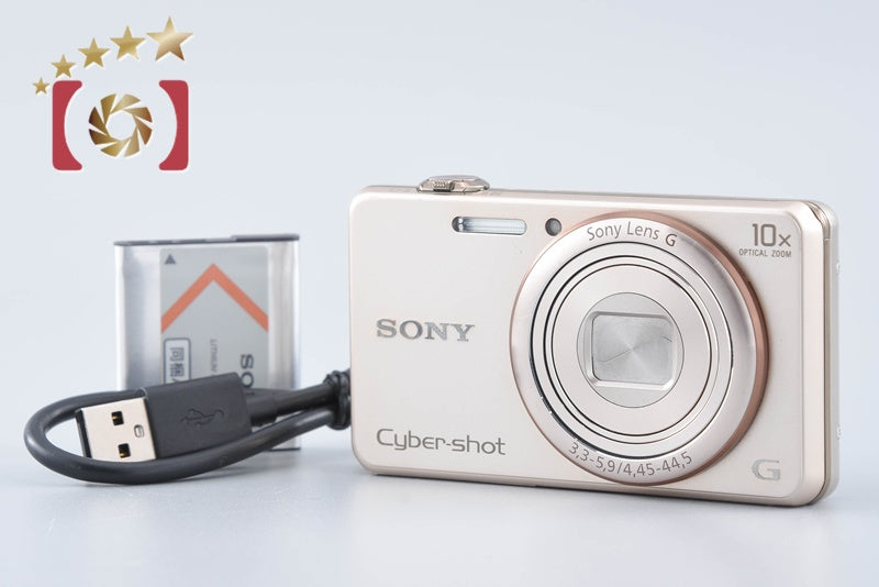 Sony Cyber-Shot DSC-WX200 Gold Digital Camera [Multiple Languages] from Japan