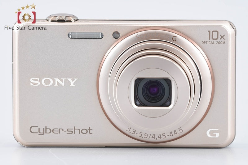 Sony Cyber-Shot DSC-WX200 Gold Digital Camera [Multiple Languages] from Japan