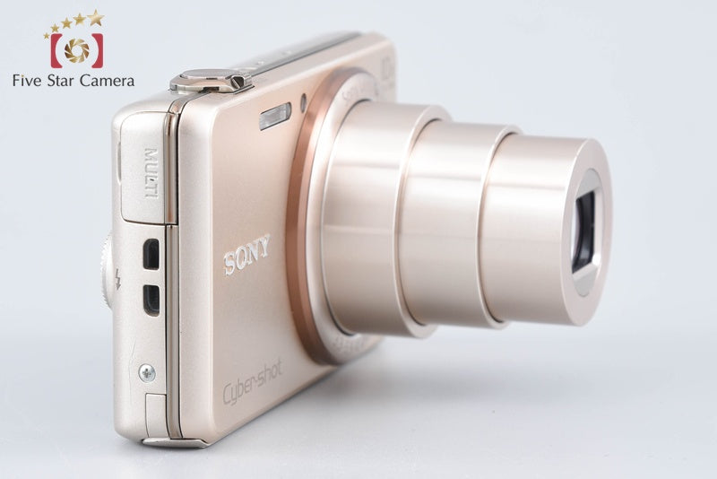 Sony Cyber-Shot DSC-WX200 Gold Digital Camera [Multiple Languages] from Japan