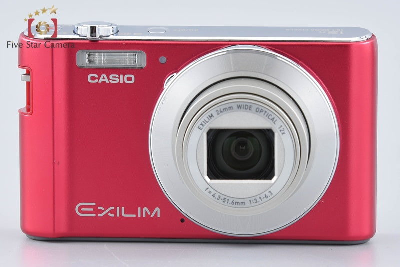 CASIO EXILIM EX-ZS240 Red 16.1 MP Digital Camera from Japan