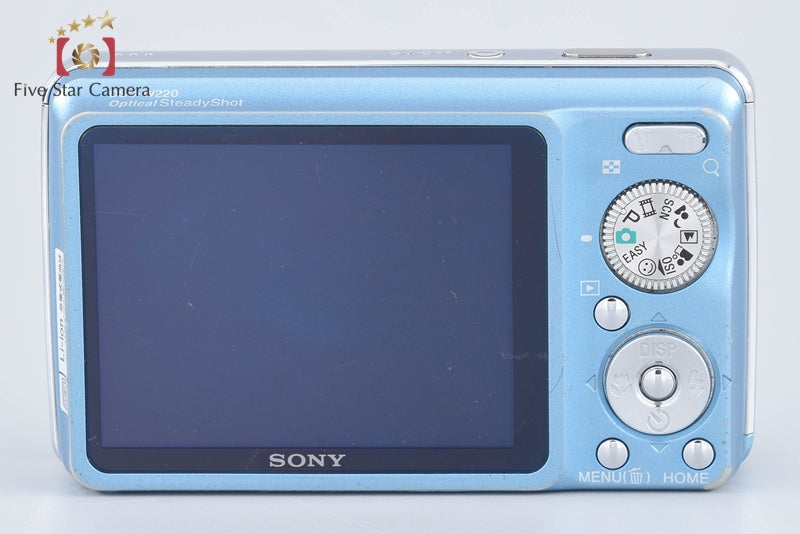 Sony Cyber-Shot DSC-W220 Blue Digital Camera [Japanese Language Only] from Japan