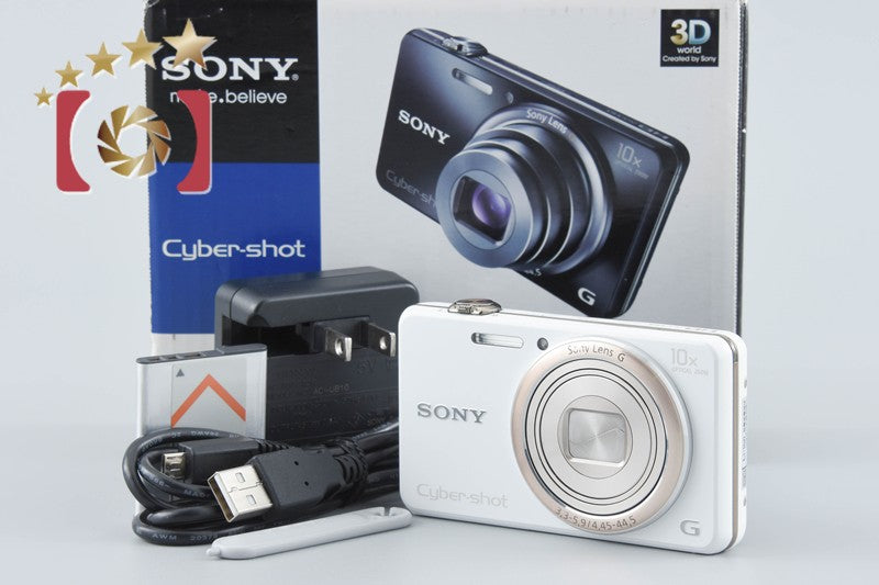 SONY Cyber-shot DSC-WX170 White Digital Camera[Japanese Language Only]from Japan