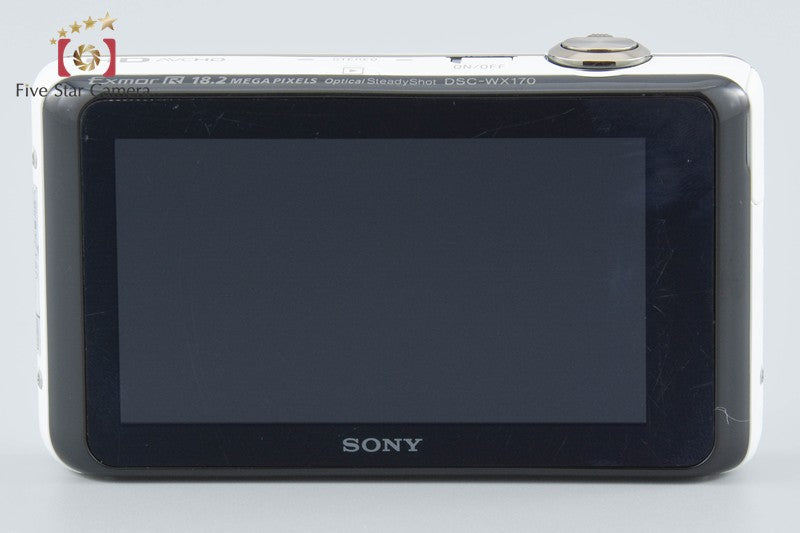 SONY Cyber-shot DSC-WX170 White Digital Camera[Japanese Language Only]from Japan