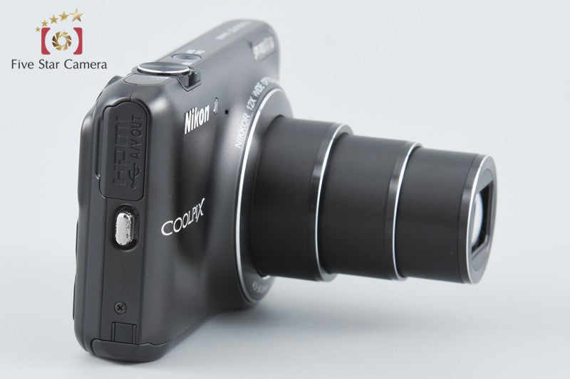 Nikon COOLPIX S6400 Smart Black 16.0 MP Digital Camera from Japan