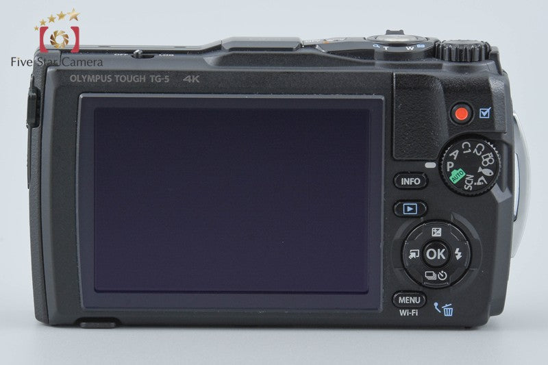 Olympus Tough TG-5 Black 12.0 MP 15m Waterproof Digital Camera from Japan