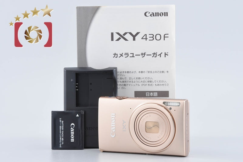 Canon IXY 430F Gold 16.1 MP Digital Camera from Japan