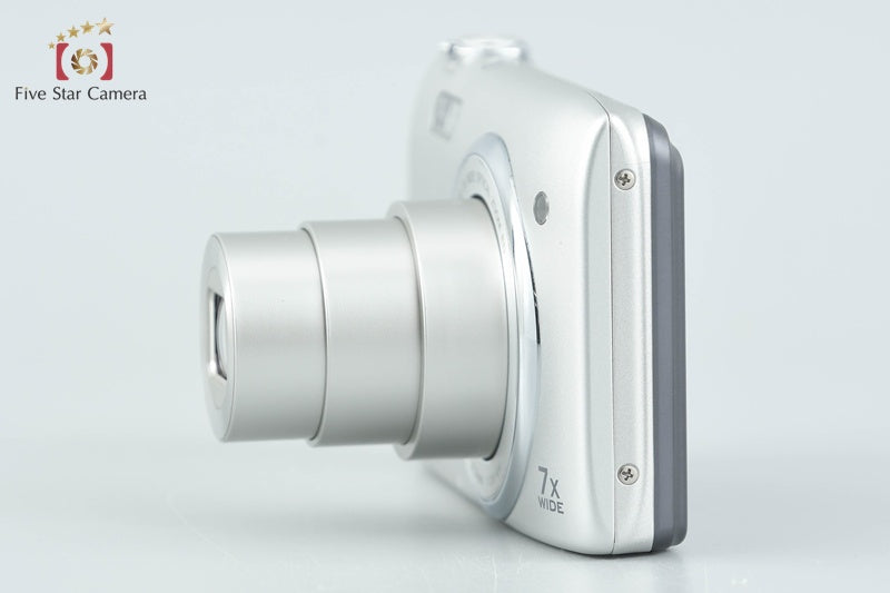 Nikon COOLPIX S3400 Crystal Silver 20.1 MP Digital Camera from Japan