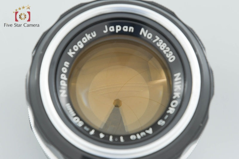 Nikon NIKKOR-S Auto 50mm f/1.4 Non Ai Lens from Japan