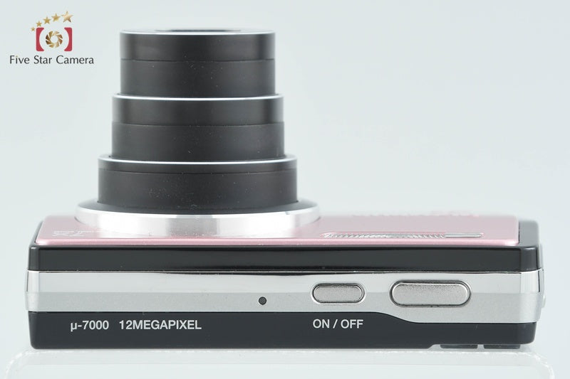 Olympus μ-7000 Pink 12.0 MP Digital Camera from Japan