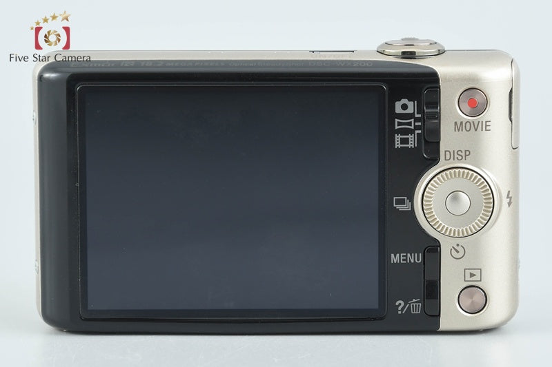 Sony Cyber-Shot DSC-WX200 Gold Digital Camera [Multiple Languages] from Japan
