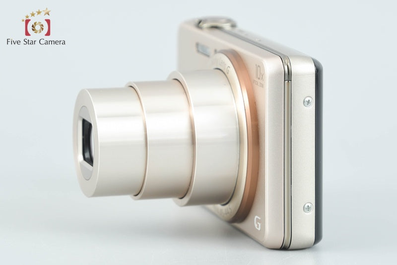 Sony Cyber-Shot DSC-WX200 Gold Digital Camera [Multiple Languages] from Japan