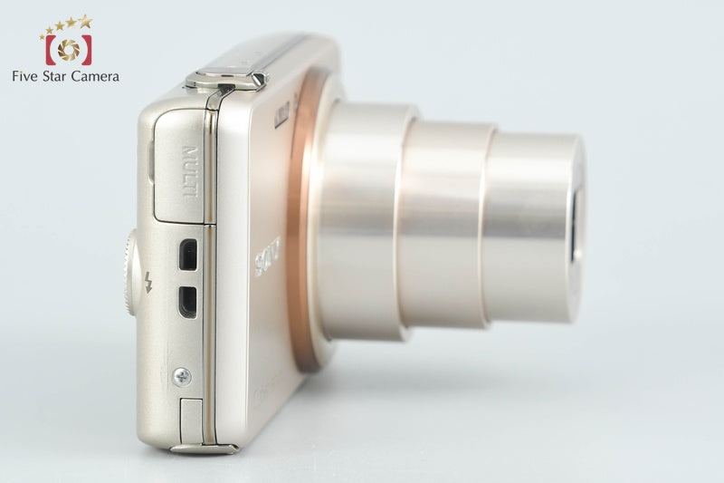 Sony Cyber-Shot DSC-WX200 Gold Digital Camera [Multiple Languages] from Japan