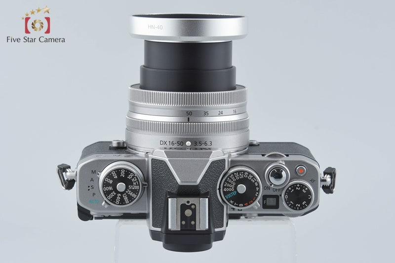 "Shutter count 550" Nikon Z fc Silver 20.9 MP 16-50 VR Lens from Japan
