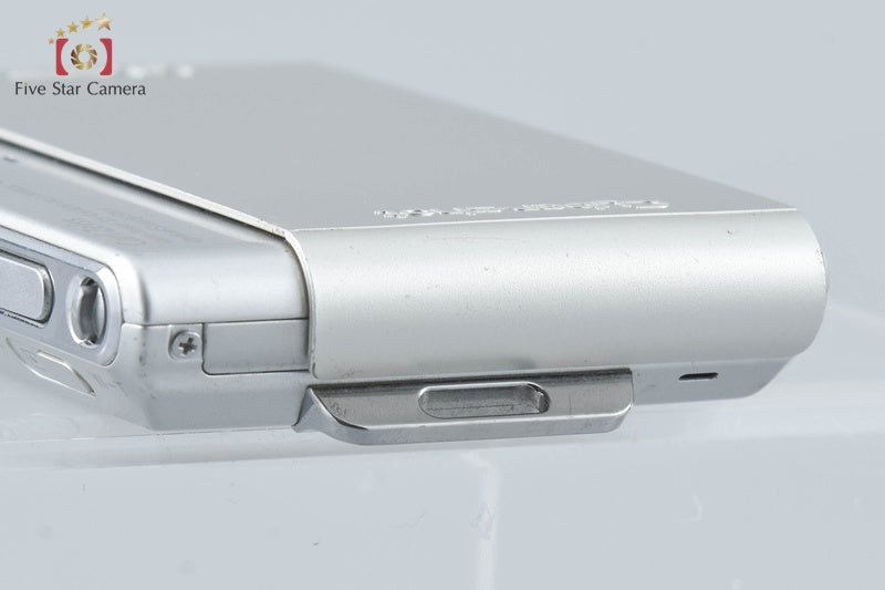 Sony Cyber-Shot DSC-T77 Silver Digital Camera [Japanese Lanuage Only] from Japan
