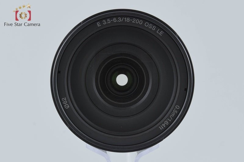 SONY E 18-200mm f/3.5-6.3 OSS LE SEL18200LE Black from Japan