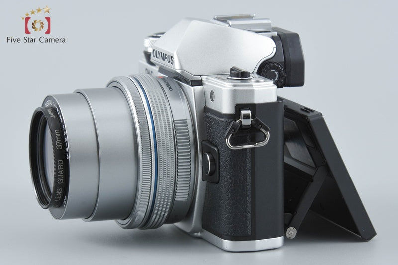 "Count 1,772" Olympus OM-D E-M10 Mark II Silver 16.1 MP 14-42 EZ Lens from Japan