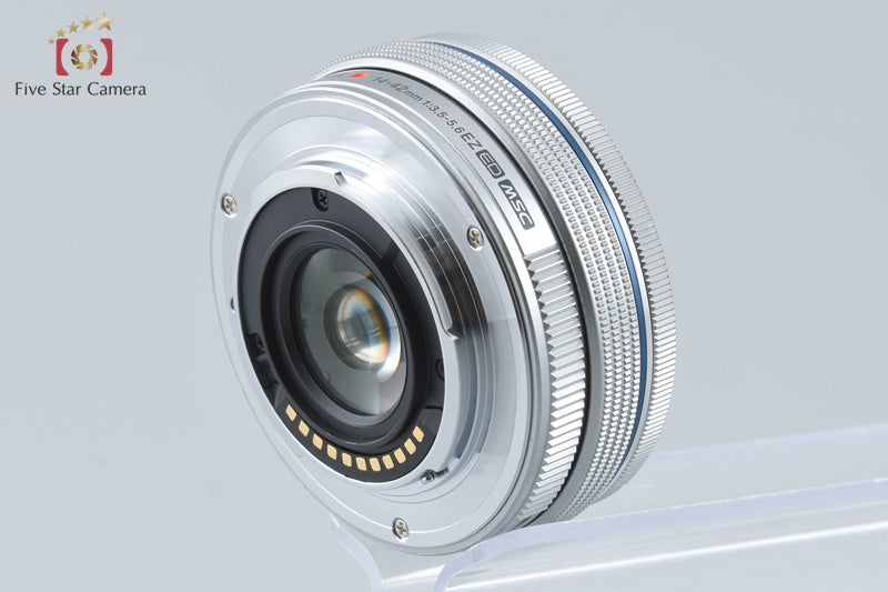 "Count 1,772" Olympus OM-D E-M10 Mark II Silver 16.1 MP 14-42 EZ Lens from Japan