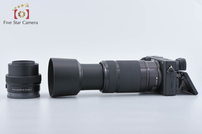 Sony α6400 ILCE-6400 Black 16-50 55-210 Lenses [Multiple Languages] from Japan