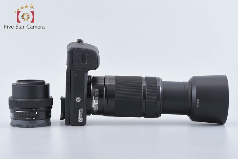 Sony α6400 ILCE-6400 Black 16-50 55-210 Lenses [Multiple Languages] from Japan