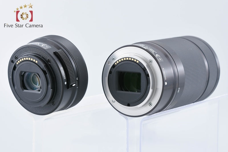 Sony α6400 ILCE-6400 Black 16-50 55-210 Lenses [Multiple Languages] from Japan