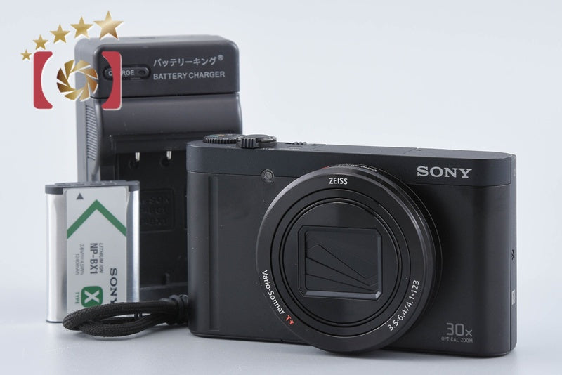 SONY Cyber-shot DSC-WX500 Black Digital Camera [Multiple Languages] from Japan