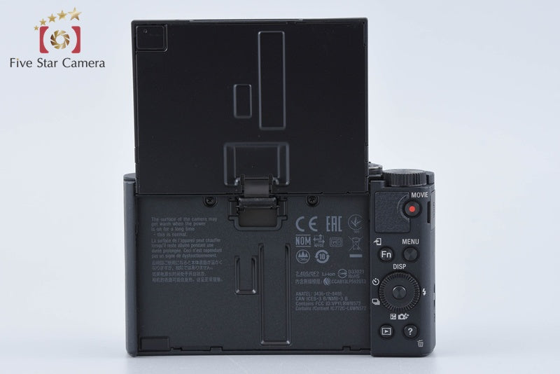 SONY Cyber-shot DSC-WX500 Black Digital Camera [Multiple Languages] from Japan