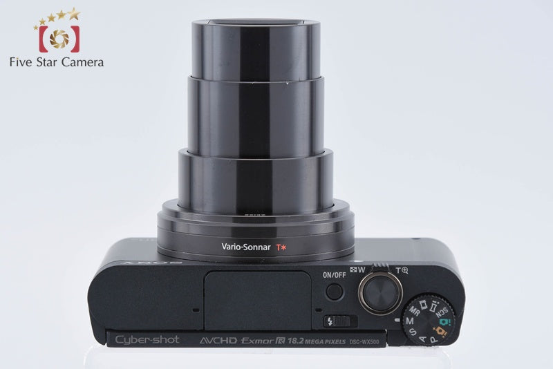 SONY Cyber-shot DSC-WX500 Black Digital Camera [Multiple Languages] from Japan