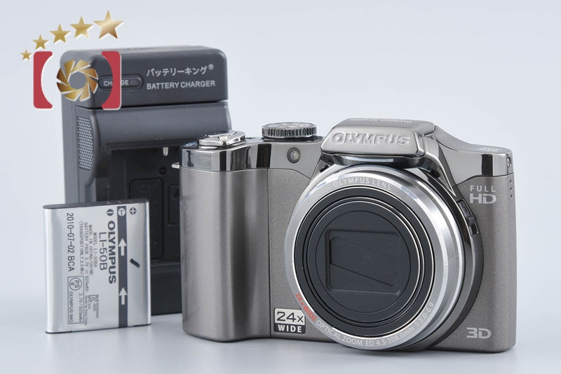 Olympus SZ-30MR Silver 16.0 MP Digital Camera from Japan