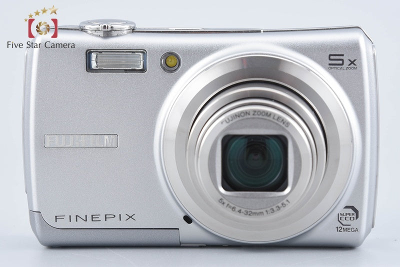 Fujifilm FinePix F100fd Silver 12.0 MP Digital Camera from Japan