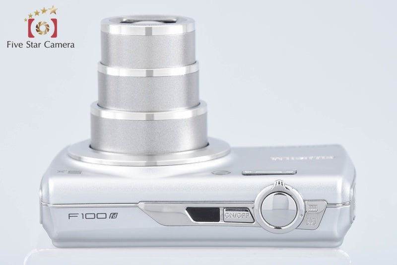 Fujifilm FinePix F100fd Silver 12.0 MP Digital Camera from Japan